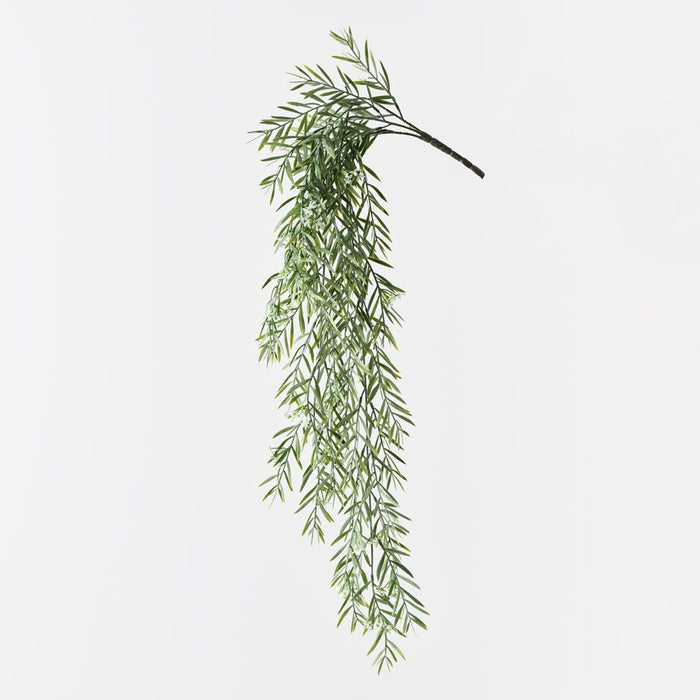 Star Cluster Acacia Hanging Bush Green White 79cm Pack of 12