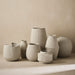 Vase Diavolo Limestone 33cm x 19cm Pack of 2