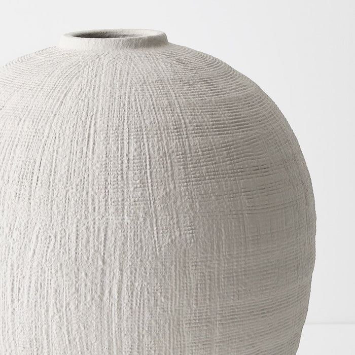 Pot Flavia Limestone 38cm