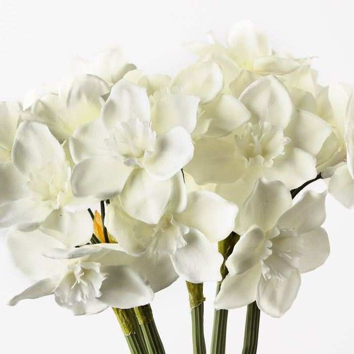 Narcissus Bouquet White 38cm Pack of 12