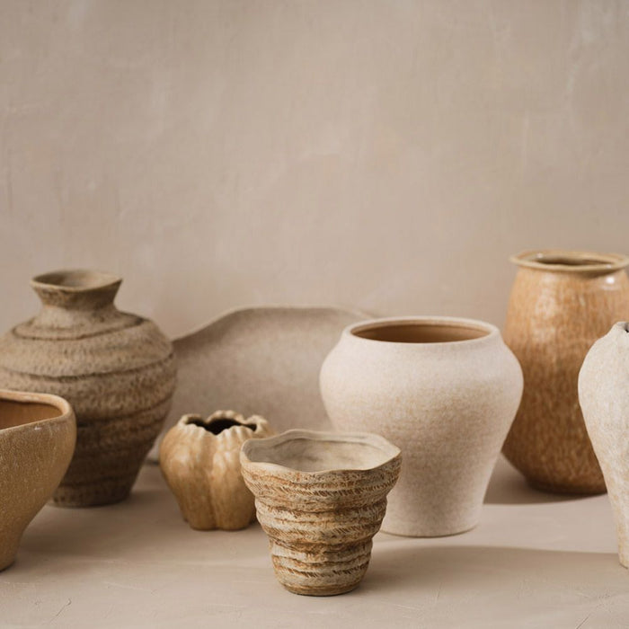 Ulrika Pot Dune 16cm x 20cm Pack of 2