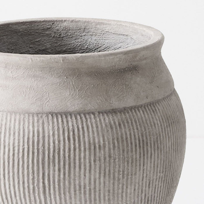 Sumati Pot Lime Wash 33cm