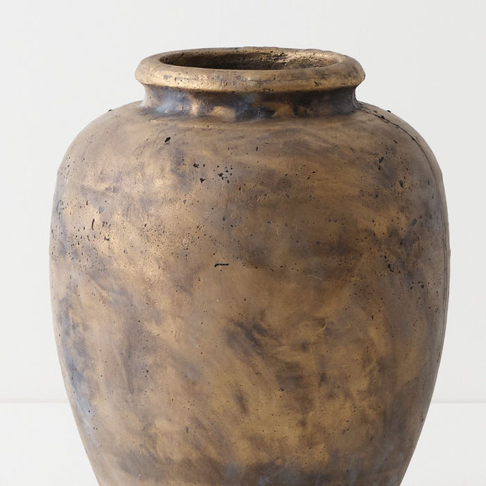 Molterra Pot 38cm Burnt Copper - Pack of 6 - FLORA DESIGNS