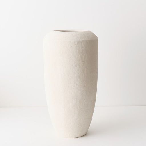 Takumi Vase 50cm Vanilla - FLORA DESIGNS