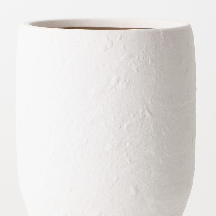 Vittoria Pot 40cm Whisper White - FLORA DESIGNS