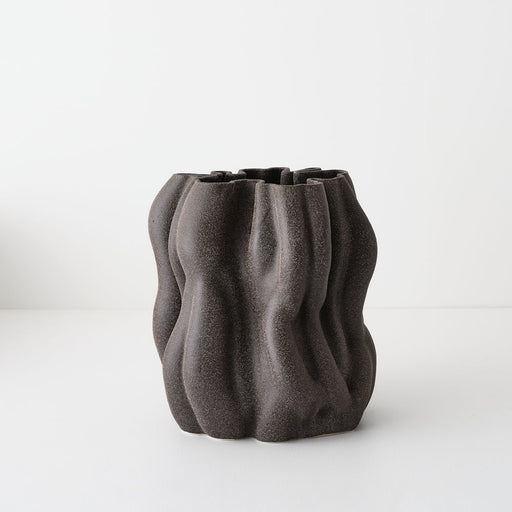 Ophelia Vase 28cm Umber - FLORA DESIGNS