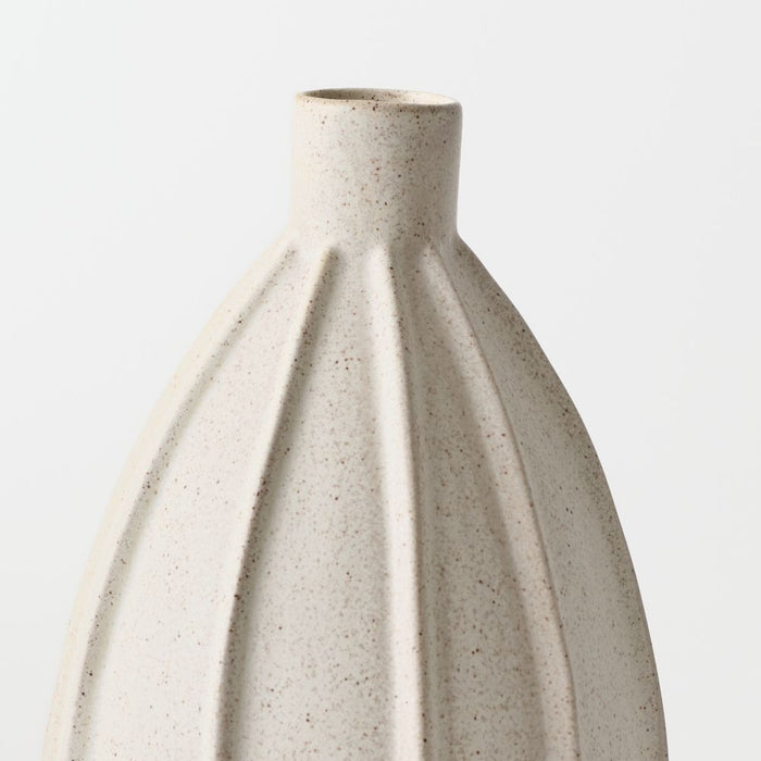 Sumi Vase 35cm Sand - FLORA DESIGNS