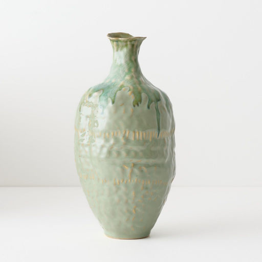Skye Vase 26cm Mist - FLORA DESIGNS