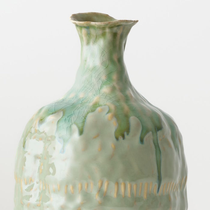 Skye Vase 26cm Mist - FLORA DESIGNS