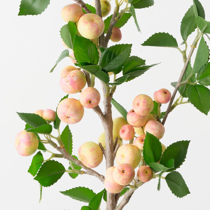 Artificial Crabapple Spray 110cm Pink Green - FLORA DESIGNS