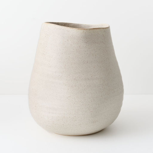 Ronan Vase 30cm Sand - FLORA DESIGNS