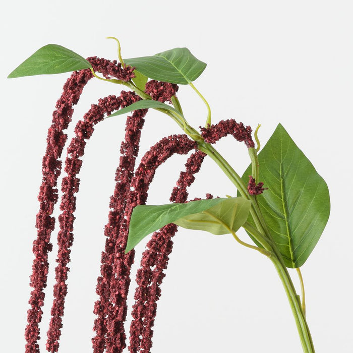Artificial Amaranthus Spray 61cm Burgundy - Pack of 12 - FLORA DESIGNS