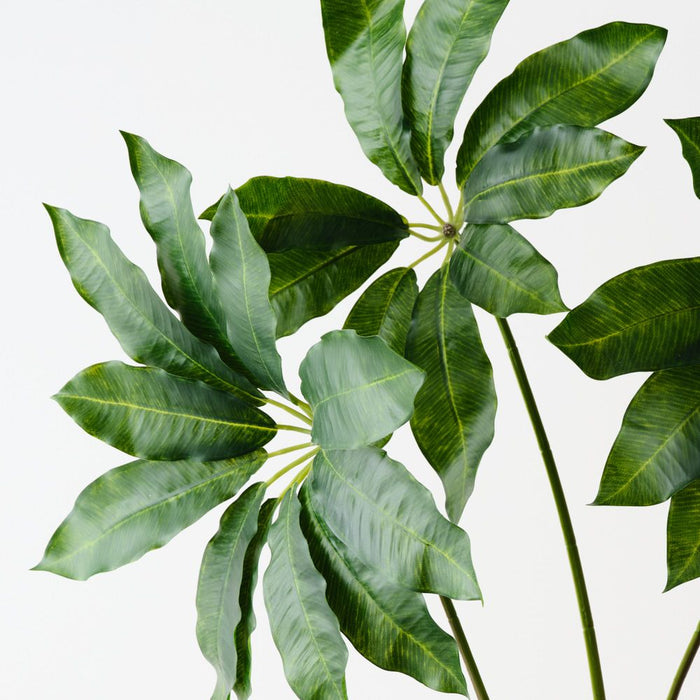 Artificial Pachira Leaf Spray 112cm Green - Pack of 12 - FLORA DESIGNS