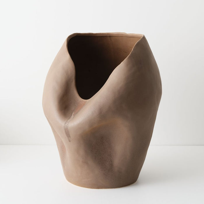 Nova Vase 44cm Earthen - FLORA DESIGNS