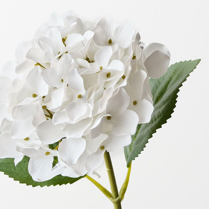 Artificial Hydrangea 43cm White - Pack of 12 - FLORA DESIGNS