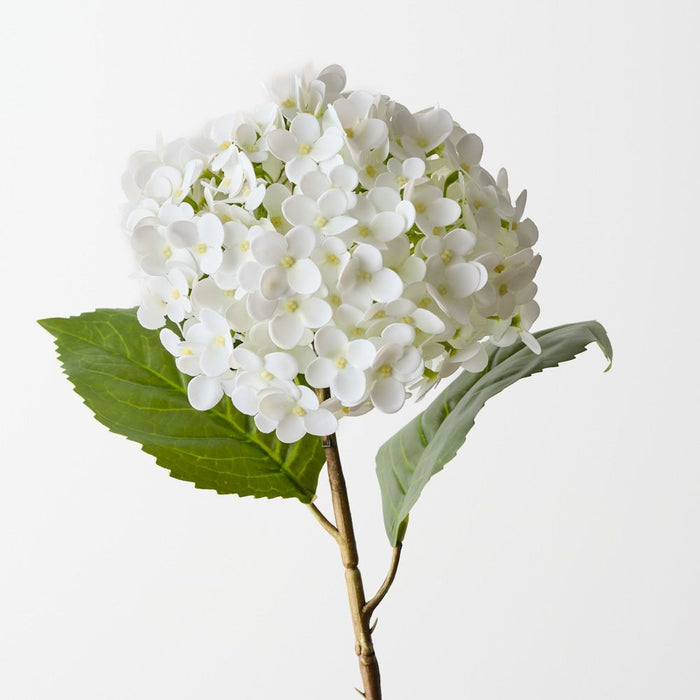 Artificial Hydrangea 56cm White - Pack of 12 - FLORA DESIGNS