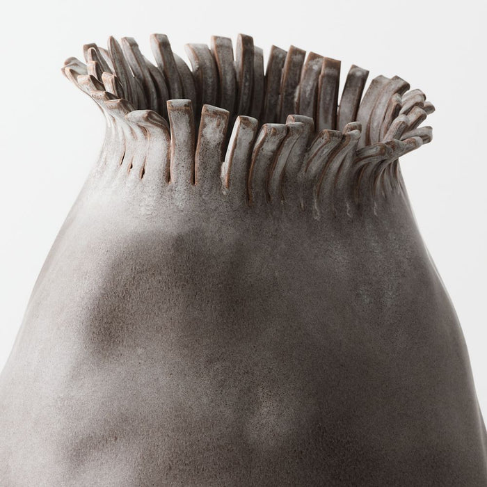 Bruma Vase 50cm Ash Grey - FLORA DESIGNS