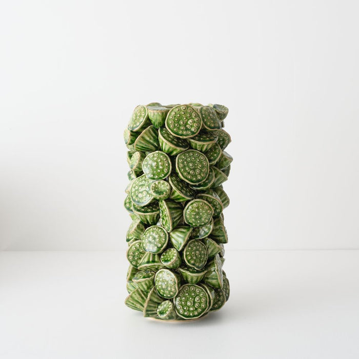 Loti Vase 37cm Sage - FLORA DESIGNS