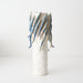 Esca Vase 47cm White Blue - FLORA DESIGNS