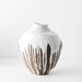 Pot Sierra White Brown 30cm x 25cm Pack of 2