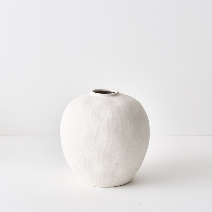 Alecta Pot White Chalk 44cm