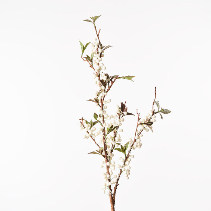 Berry Spray White 96cm Pack of 12