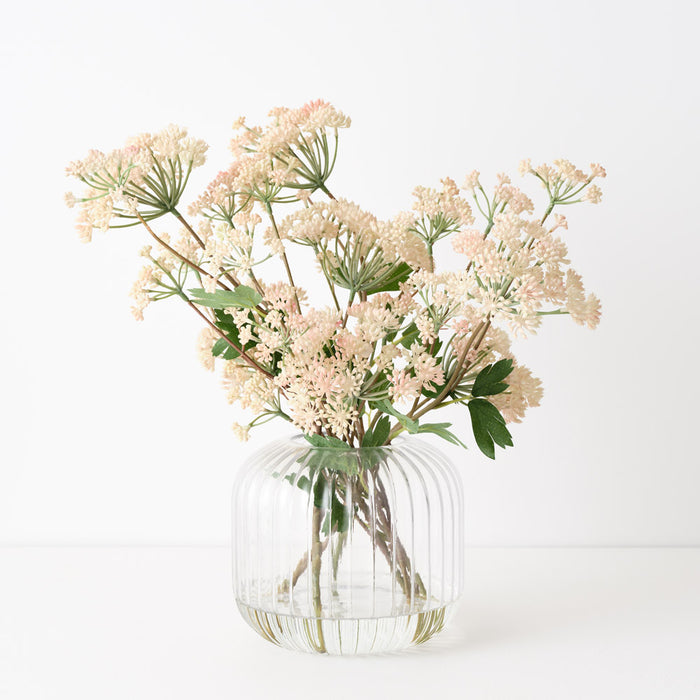 Angelica Mix in Vase Cream Pink 48cm