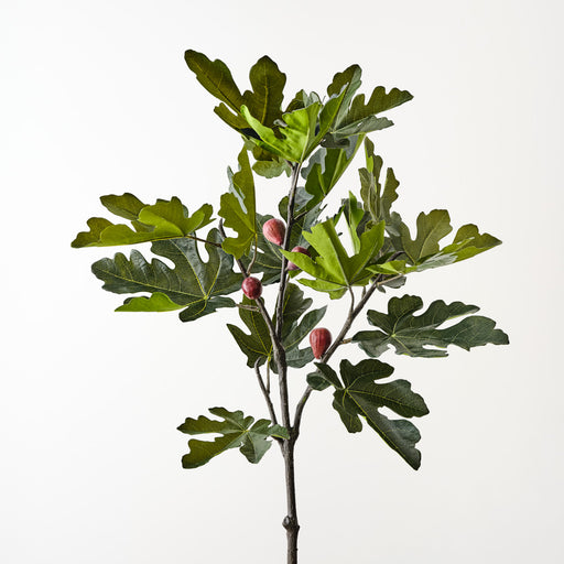Fig Leaf Spray Green 130cm Pack of 2