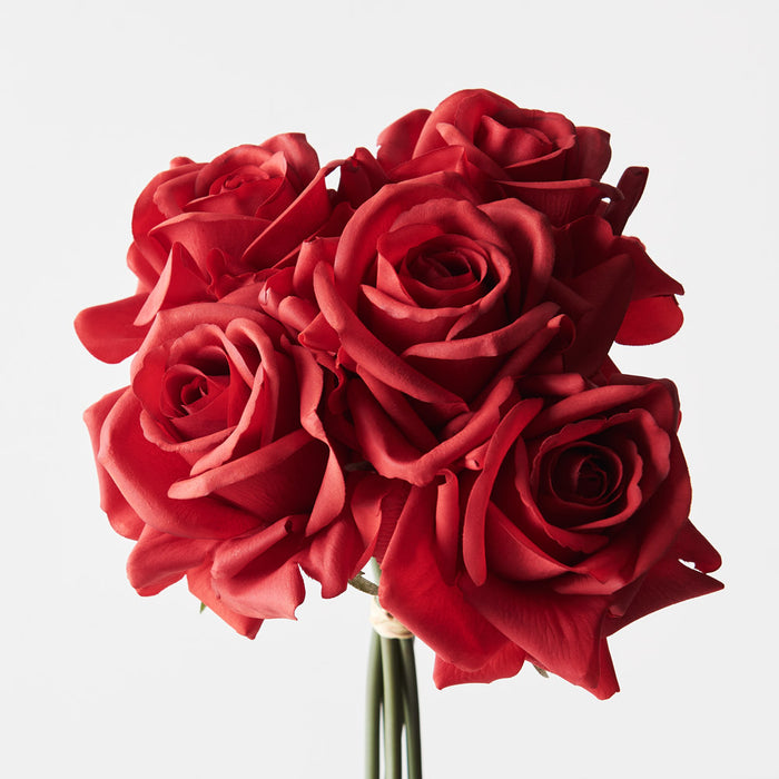 Rose Kaisa Bouquet Red 30cm Pack of 6