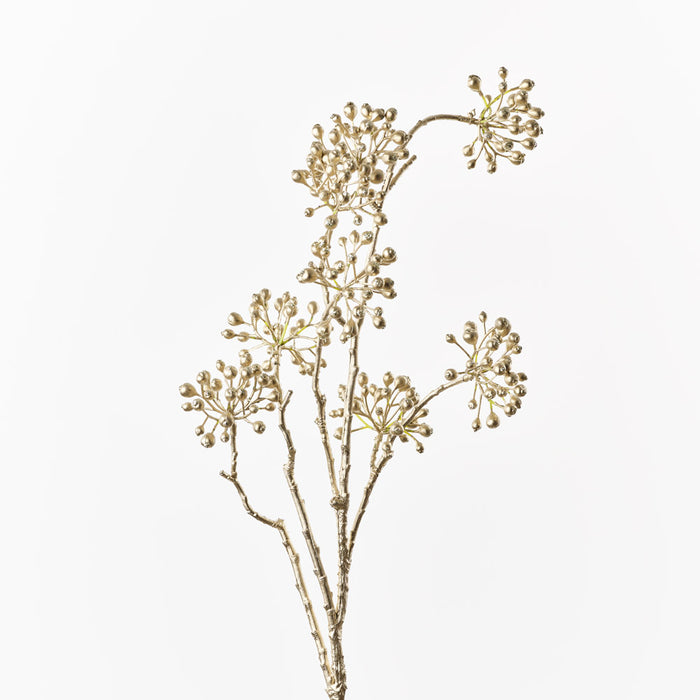 Berry Spray Champagne 84cm Pack of 12