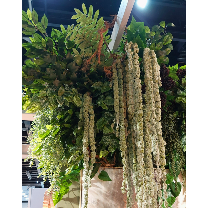 Amaranthus Hanging Spray 145cm Green Pack of 12