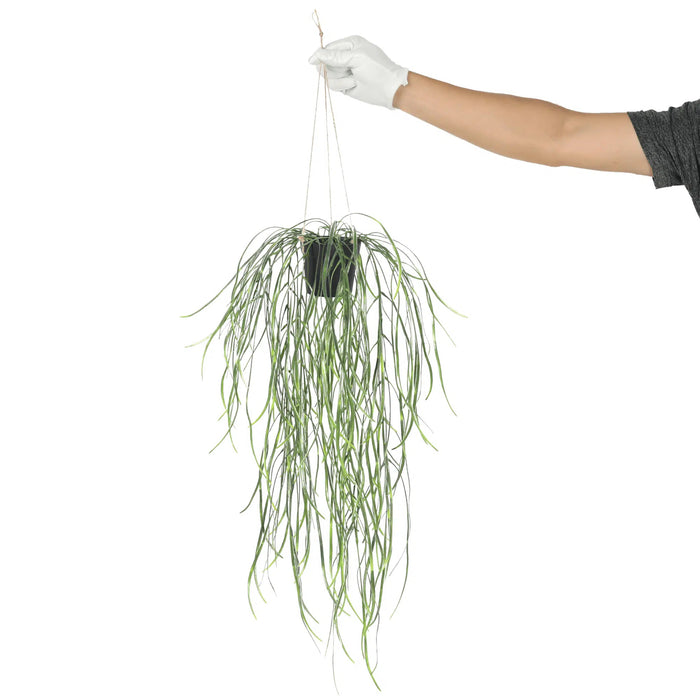 Artificial Hanging Willow Leaf Potted Plant UV Resistant 66cm Pack of 3