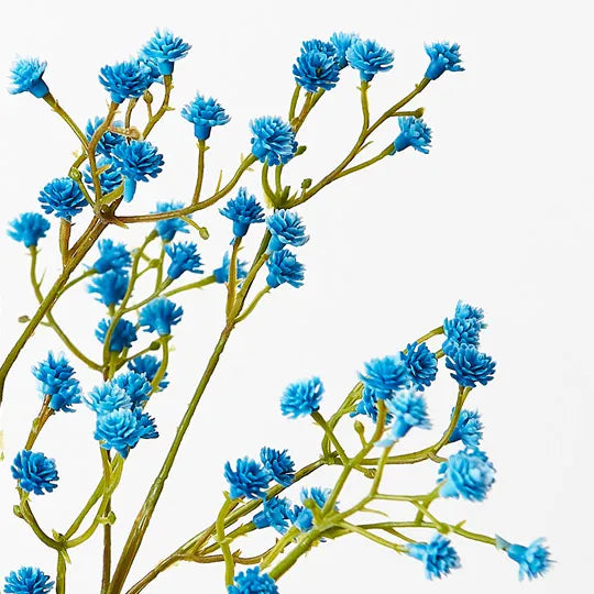 Babys Breath Spray 66cm Blue Pack of 12