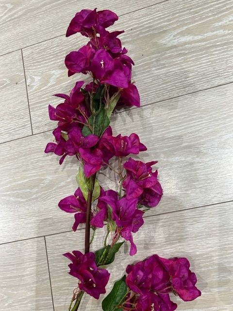 Bougainvillea Garland 120cm Fuschia Pack of 6