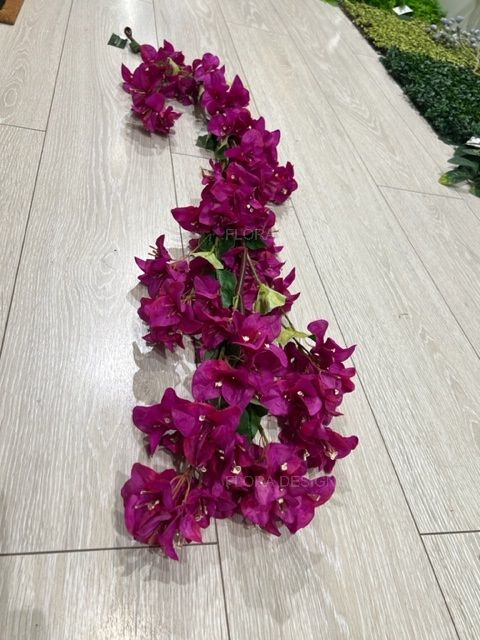 Bougainvillea Garland 120cm Fuschia Pack of 6