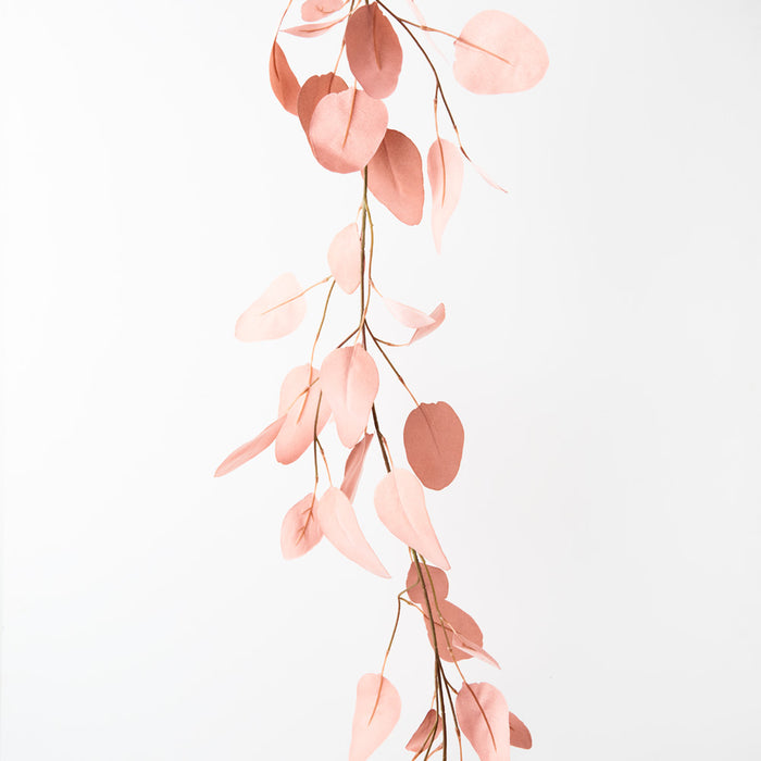 Eucalyptus Silver Dollar Garland Dusty Pink 152cm Pack of 6