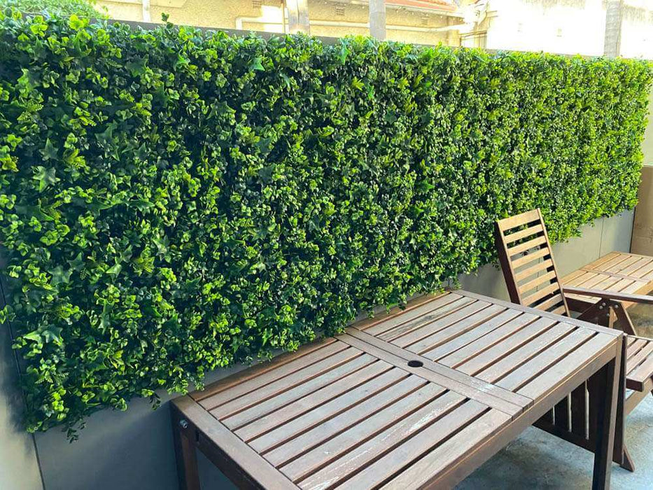 Spring Sensation Hedge Screen Green Wall Panel UV Resistant 100cm x 100cm
