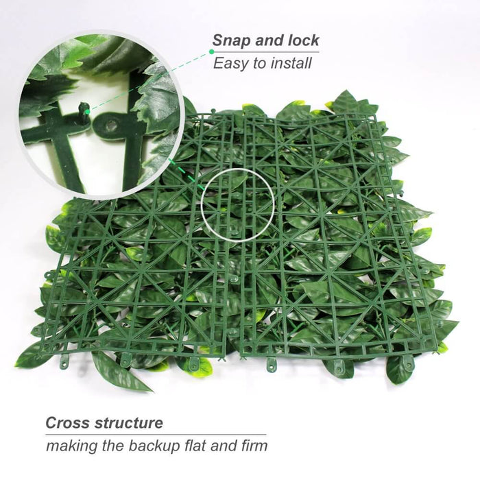 Laurel Leaf Screens / Panels UV Resistant 1m X 1m