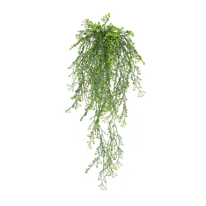 Artificial Natural Green Hanging Plant UV Resistant 90cm Set of 2