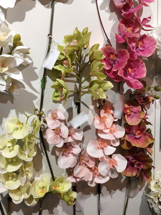 Orchid Phalaenopsis Spray Pink 74cm Pack of 12