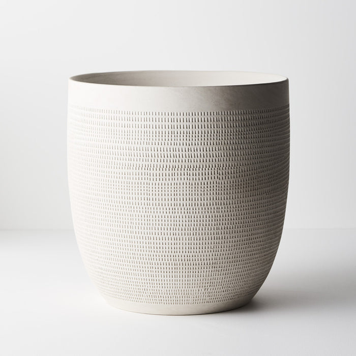 Sondra Pot White 31cm Pack of 2