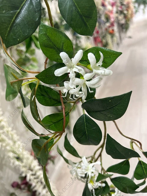 Star Jasmine Garland 178cm Cream Pack of 6