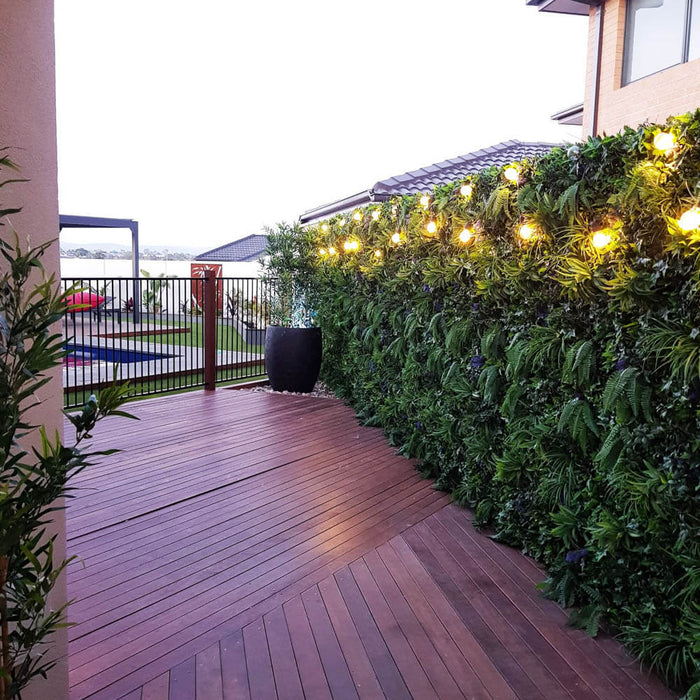 Green Tropics Vertical Garden/Green Wall UV Resistant 1m x 1m