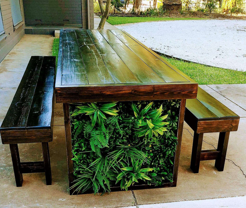 Green Tropics Vertical Garden/Green Wall UV Resistant 1m x 1m
