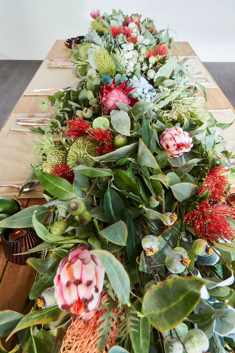 Protea King Stem Red 75cm Pack of 12