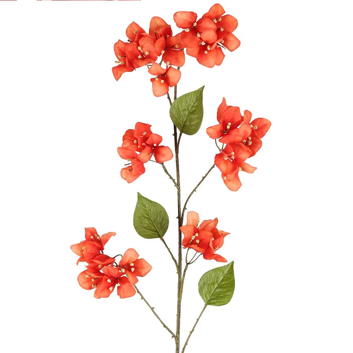 Bougainvillea Spray Beauty Orange 118cm Pack of 12