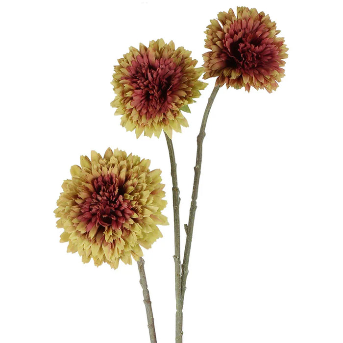Mum Spray Green 90cm Pack of 16