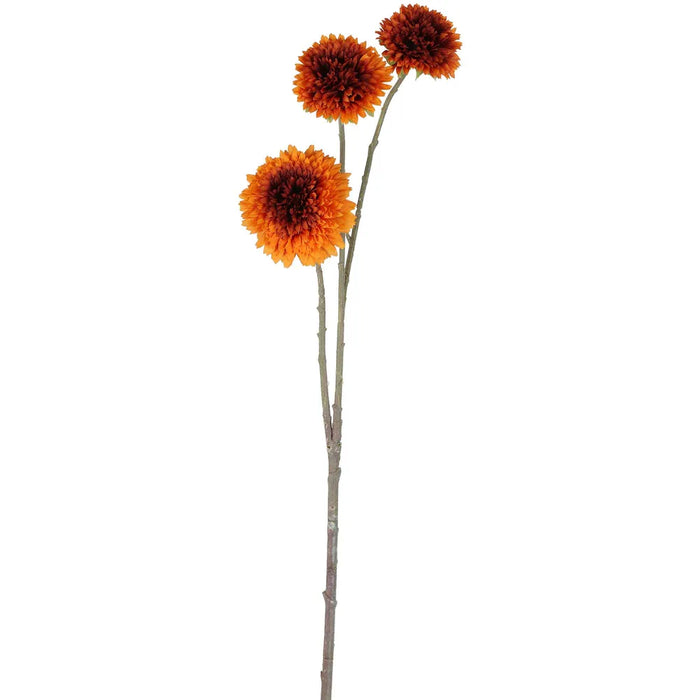 Mum Spray Orange 90cm Pack of 16