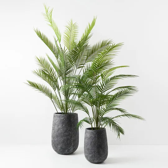 Palm Parlour Green 181cm Set of 2