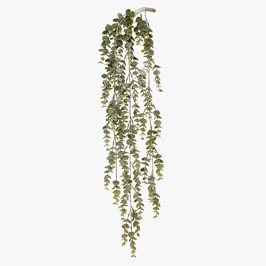 Eucalyptus Hanging Bush Grey Green 74cm Pack of 12